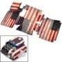 Retro USA Flag -Muster -Fall Aufkleber für GoPro Hero3 (HR79)