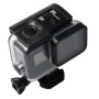 Para GoPro Hero6 / 5 Black 60m Case de buceo de carcasa impermeable submarina con puerta trasera de pantalla táctil y filtro / hebilla de montaje y tornillo básico, no es necesario desmontar lente