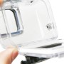 Dla GoPro Hero6 / 5 Black 60m Podwodny wodoodporny obudowa obudowa nurkowania z ekranem dotykowym tylne drzwi i filtr / klamra Podstawowa mocowanie i śruba nie trzeba demontaż soczewki