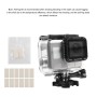GP452 Case imperméable + Cover Back pour GoPro Hero7 White / Silver