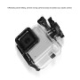 Case impermeable GP452 + toque trasero para GoPro Hero7 White / Silver
