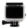 Case impermeable GP452 + toque trasero para GoPro Hero7 White / Silver