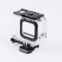 用于GoPro Hero8黑色4500万防水外壳保护盒，带扣基本螺钉（透明）