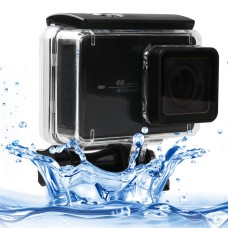 Kosketusnäyttö Vedenpitävä kotelon suojakotelo soljen peruskiinnikkeellä ja ruuvi Xiaomi Xiaoyi II 4K -kameralle, vedenpitävälle syvyydelle: 45m