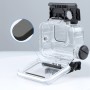 עבור GoPro Hero10 Black / Hero9 שחור 30 מ 'טעינה מארז דיור אטום למים עם אבזם Mount & Brack