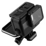2 v 1 pro dotykový kryt GoPro HERO5 dotykové obrazovky + 45m Vodotěsné ochranné pouzdro (při instalaci není třeba rozebírat čočku) se sponou Basic Mount & Lead Screw (černá)