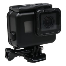 2 in 1 for GoPro HERO6 /5 Touch Screen Back Cover + 45m Waterproof Housing Protective Case(Need to Disassemble Lens When Installed) with Buckle Basic Mount & Lead Screw(Black)