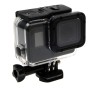 GoPro New Hero /Hero6 /5 30m: n vedenpitävä kotelon suojakotelo + ontto takakansi soljen peruskiinnikkeellä ja ruuvilla ei tarvitse purkaa linssiä (GP413)