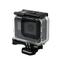 Pro GoPro HERO6 /5 nepromokavé ochranné pouzdro + dutý zadní kryt se sponou Základní horou a šroubem