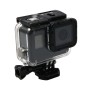 Pour GoPro Hero6 / 5 Boîtier de protection du boîtier imperméable + couvercle arrière creux avec monture de base et vis de base
