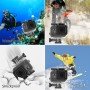 PuLuz för GoPro Hero (2018) /Hero7 Black /6/5 60m undervattensvattentät bostadsdykskydd med Buckle Basic Mount & Screw