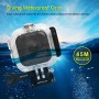 PULUZ 45m Underwater Waterproof Housing Diving Protective Case for GoPro HERO5 Session /HERO4 Session /HERO Session, with Buckle Basic Mount & Screw