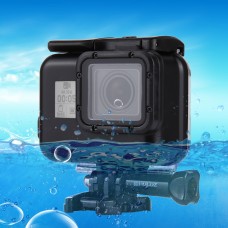 [阿联酋仓库] Puluz 60m的GoPro Hero（2018） /Hero7 Black /6/5的60m防水外壳保护套，带扣基本和螺丝，无需卸下镜头