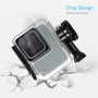 [US Warehouse] PULUZ 45m Underwater Waterproof Housing Diving Case for GoPro HERO7 Silver / HERO7 White, with Buckle Basic Mount & Screw(Transparent)