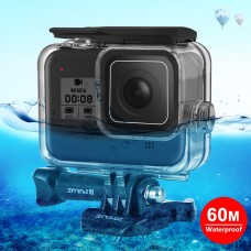 PULUZ 60 m: n vedenalainen syvyyssukelluskotelo Vedenpitävä kameran kotelo GoPro Hero8 Musta
