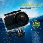 Puluz 45m sous-marin acrylique en plexiglas étanche boîtier de plongée pour Xiaomi Mijia petite caméra, avec monture et vis de base de boucle