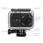 Xiaomi Xiaoyi II 4Kアクションカメラ用のPuluz 45m水中防水ハウジングダイビングケース、バックルベーシックマウント＆ネジ付き