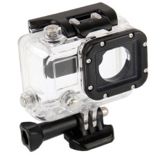 מארז מגן דיור אטום למים למצלמת GoPro Hero3 (שחור + שקוף)