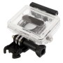Caso de protección de la carcasa impermeable para la cámara GoPro Hero3 (negro + transparente)