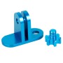 TMC轻巧的CNC铝制耳机安装座用于小米yi运动摄像头（蓝色）