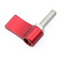 Aleación de aluminio Arreglo del tornillo Posicionamiento de la cámara Bloqueo Accesorios de tornillo de mano, Tamaño: M5x17 mm (rojo)