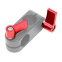 Alumínium ötvözet rögzítő csavaros akció kamera pozicionálás reteszelő kézi csavar kiegészítők, méret: m5x17mm (piros)