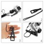 PULUZ Plastic Thumbscrew Wrench Spanner with Lanyard for GoPro Hero11 Black / HERO10 Black / HERO9 Black / HERO8 Black / HERO7 /6 /5 /5 Session /4 Session /4 /3+ /3 /2 /1, Xiaoyi and Other Action Cameras