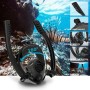 Water Sports Diving Equipment Full Dry Silicone Diving Mask Swimming Glasses for GoPro Hero11 Black / HERO10 Black / HERO9 Black /HERO8 / HERO7 /6 /5 /5 Session /4 Session /4 /3+ /3 /2 /1, Insta360 ONE R, DJI Osmo Action and Other Action Cameras, Size:S/M