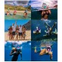 Puluz 260mm Tube Water Sports Diving Equile , DJI Osmo Action და სხვა სამოქმედო კამერები, S/M ზომა (ვარდისფერი)