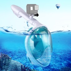 Puluz 260mm Tube Water Sports Diving оборудване Пълна суха маска за шнорхел за GoPro Hero11 Black /Hero10 Black /Hero9 Black /Hero8 /Hero7 /6/5/5 сесия /4 сесия /4/3+ /3/2/1, insta360 One R , DJI Osmo Action и други камери за действие, S/M размер (зелен)