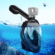 Puluz 220mm Tube Water Sports Sports Equipment Full Dry Dry Snorkel Mask для GoPro Hero11 Black /Hero10 Black /Hero9 Black /Hero8 /Hero7 /6/5/5 Session /4 Session /4/3+ /3/2/1, Insta360 One R , DJI Osmo Action и другие камеры действий, S/M Size (черный)