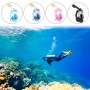 PULUZ 220mm Tube Water Sports Diving Equipment Full Dry Snorkel Mask for GoPro Hero11 Black / HERO10 Black / HERO9 Black /HERO8 / HERO7 /6 /5 /5 Session /4 Session /4 /3+ /3 /2 /1, Insta360 ONE R, DJI Osmo Action and Other Action Cameras, S/M Size(Black)