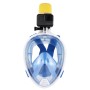PULUZ 220mm Tube Water Sports Diving Equipment Full Dry Snorkel Mask för GoPro Hero11 Black /Hero10 Black /Hero9 Black /Hero8 /Hero7 /6/5/5 Session /4 Session /4/3+ /3/2, Insta360 One R , DJI Osmo Action och andra actionkameror, S/M -storlek (blå)