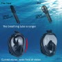 PULUZ 220mm Tube Water Sports Diving Equipment Full Dry Snorkel Mask för GoPro Hero11 Black /Hero10 Black /Hero9 Black /Hero8 /Hero7 /6/5/5 Session /4 Session /4/3+ /3/2, Insta360 One R , DJI Osmo Action och andra actionkameror, L/XL -storlek (svart)