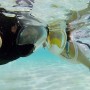 PULUZ 240mm fold Tube Water Sports Diving Equipment Full Dry Snorkel Mask för GoPro Hero11 Black /Hero10 Black /Hero9 Black /Hero8 /Hero7 /6/5/5 Session /4 Session /4/3+ /3/2 /1, Insta360 One R, DJI Osmo Action och andra actionkameror, S/M -storlek (grön)