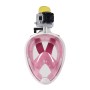 Water Sports Diving Equipment Full Dry Diving Mask Swimming Glasses for GoPro HERO11 Black/HERO10 Black / HERO9 Black / HERO8 Black / HERO6/ 5 /5 Session /4 /3+ /3 /2 /1, L Size(Pink)