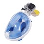 Water Sports Diving Equipment Full Dry Diving Mask Swimming Glasses for GoPro HERO11 Black/HERO10 Black / HERO9 Black / HERO8 Black / HERO6/ 5 /5 Session /4 /3+ /3 /2 /1, L Size(Blue)