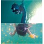 Vattenssportdykningsutrustning Dykning Mask Swimming Glass för GoPro Hero11 Black /Hero10 Black /Hero9 Black /Hero8 /Hero7 /6/5/5 Session /4 Session /4/3+ /3/2 /1, Insta360 One R, DJI Osmo Action och andra actionkameror (grönt)