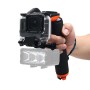 Trigger dell'otturatore + bastoncino di galleggiamento a mano mobile a mano con cinturino anti-lost regolabili e chiave per la vite per GoPro Hero7 /6 Black /5 Nero