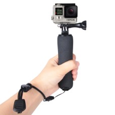 Bobber Floating Handle Grip with Adjustable Anti-lost Strap for GoPro Hero11 Black / HERO10 Black / HERO9 Black /HERO8 / HERO7 /6 /5 /5 Session /4 Session /4 /3+ /3 /2 /1, Insta360 ONE R, DJI Osmo Action and Other Action Cameras(Black)
