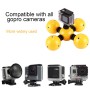 5 PCS PULUZ Diving Floaty Bobber Ball with Safety Wrist Strap & 4 x Connection Mount & Tripod Adapter & Long Screw & Wrench for GoPro Hero11 Black / HERO10 Black / HERO9 Black /HERO8 / HERO7 /6 /5 /5 Session /4 Session /4 /3+ /3 /2 /1, Insta360 ONE R, DJI