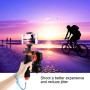 PULUZ 3 in 1 Pistol Trigger Set (Shutter Trigger + Phone Clamp + Floating Hand Grip Diving Buoyancy Stick) with Adjustable Anti-lost Strap & Screw & Tripod Adapter for iPhone, Galaxy, Sony, and other Smartphones, GoPro