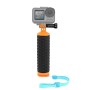 Puluz úszó fogantyú kézfogás felhajtóereje hevederrel a GoPro Hero10 fekete /hero9 fekete /hero /hero7 /6/5 /5 munkamenet /4 /4 /3+ /3/2/1, Xiaoyi és más akció kamerák (Orange )