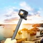 PULUZ 275mm Aluminum Alloy Carbon Fiber Floating Buoyancy Selfie-stick Extension Arm Rods for GoPro Hero11 Black / HERO10 Black / HERO9 Black /HERO8 / HERO7 /6 /5 /5 Session /4 Session /4 /3+ /3 /2 /1, Insta360 ONE R, DJI Osmo Action and Other Action Came