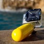 ST-76 Diving Booyancy Self Art Pole Camera fogantyú a GoPro Hero11 Black /Hero10 fekete /hero9 fekete /hős /hero7 /6/5 /5 munkamenet /4 munkamenet /4 /3+ /3/2/1, Insta360 One One R, DJI OSMO akció és egyéb akciókamerák (sárga)