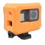 Puluz Floaty Case avec porte dérobée pour GoPro Hero7 Black / 6/5 (Orange)