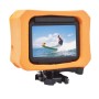 PULUZ Floaty Case with Backdoor for GoPro HERO7 Black /6 /5(Orange)