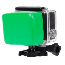 Backdoor Floaty Sponge with Sticker for GoPro Hero11 Black / HERO10 Black / HERO9 Black /HERO8 / HERO7 /6 /5 /5 Session /4 Session /4 /3+ /3 /2 /1, Insta360 ONE R, DJI Osmo Action and Other Action Cameras(Green)