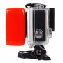 Задна плаваща гъба със стикер за GoPro Hero11 Black /Hero10 Black /Hero9 Black /Hero8 /Hero7 /6/5/5 сесия /4 сесия /4/3+ /3/2/1, Insta360 One R, DJI Osmo Action и други Екшън камери (червени)