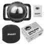 Shoot XTGP559 Dome Port Unterwasser Diving Kamera Objektiv transparent Cover Gehäuse für GoPro Hero10 Black / Hero9 Black